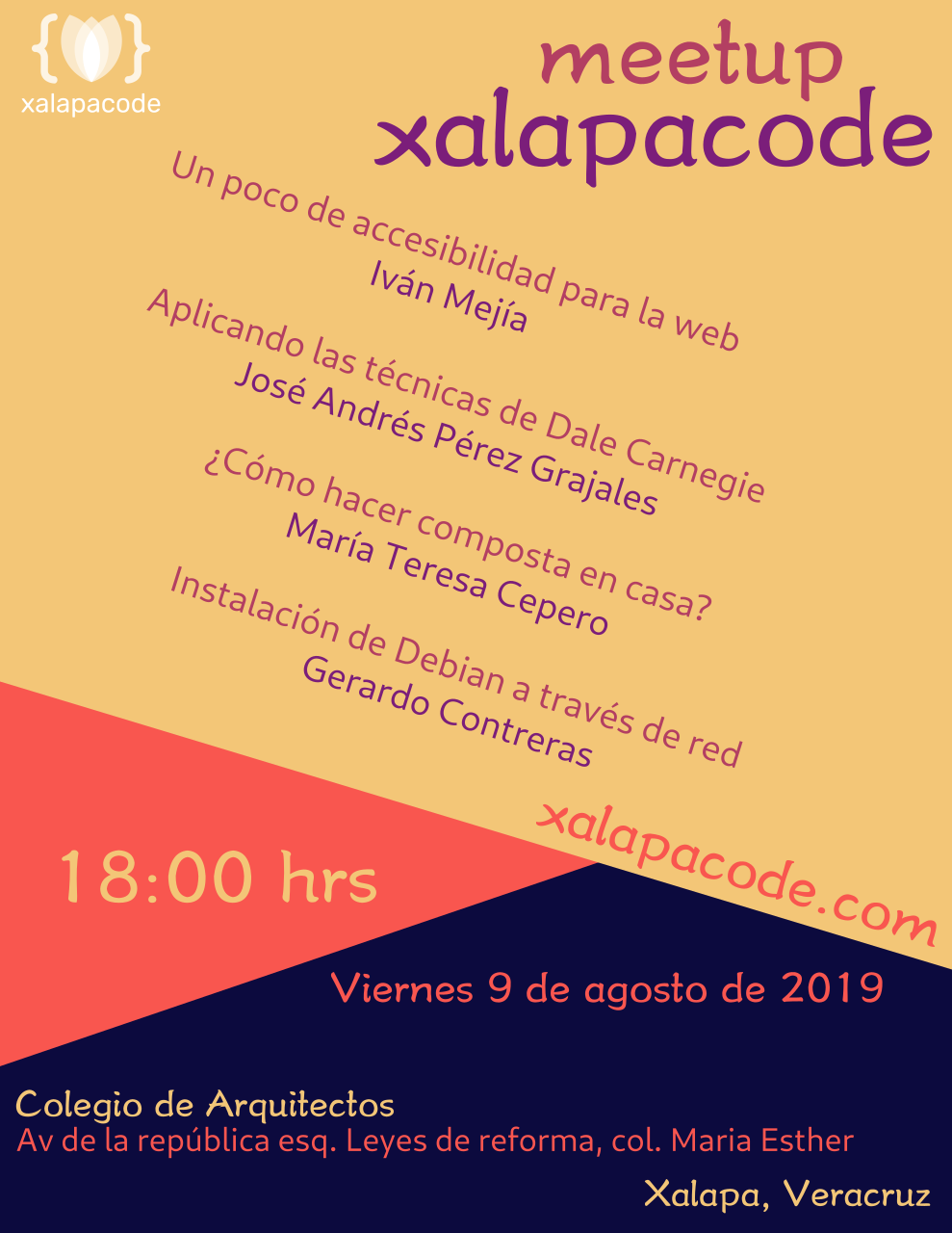 Meetup 9 de Agosto 2019