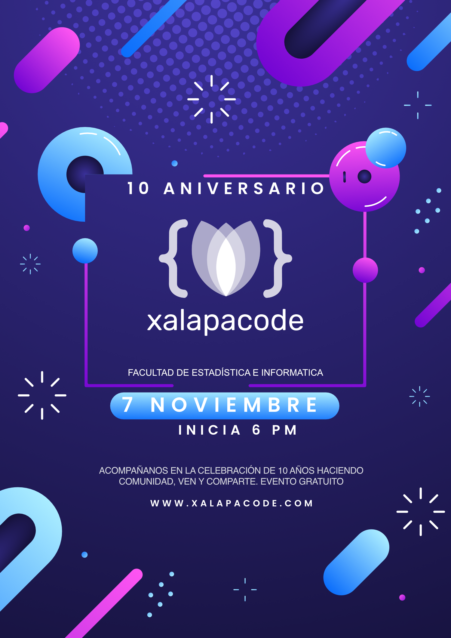 10 Aniversario Xalapacode