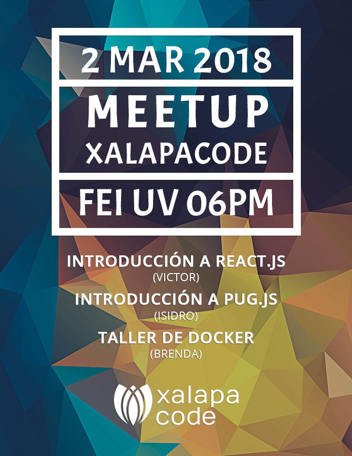 Primer meetup del año en Marzo 2018