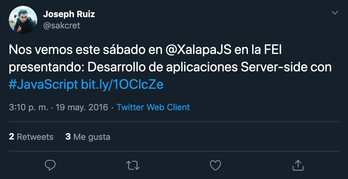 Imagen de meetup de Mayo en la FEIUV