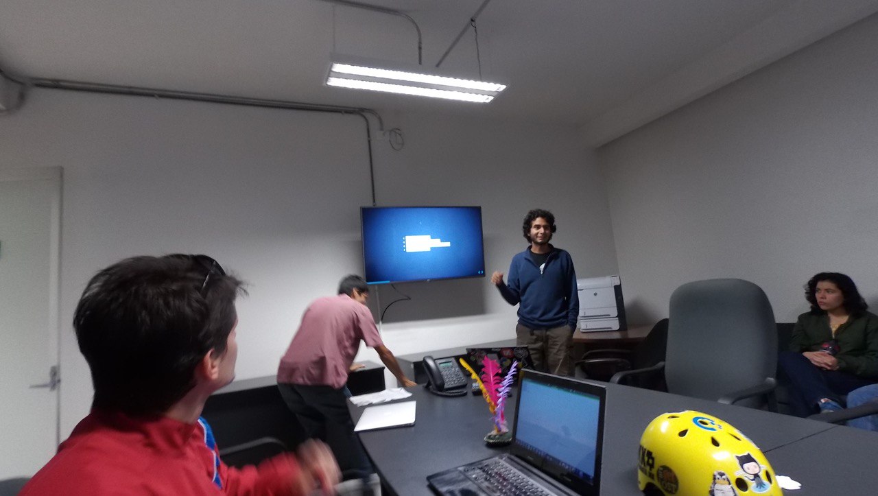 Imagen del meetup de Octubre 2018