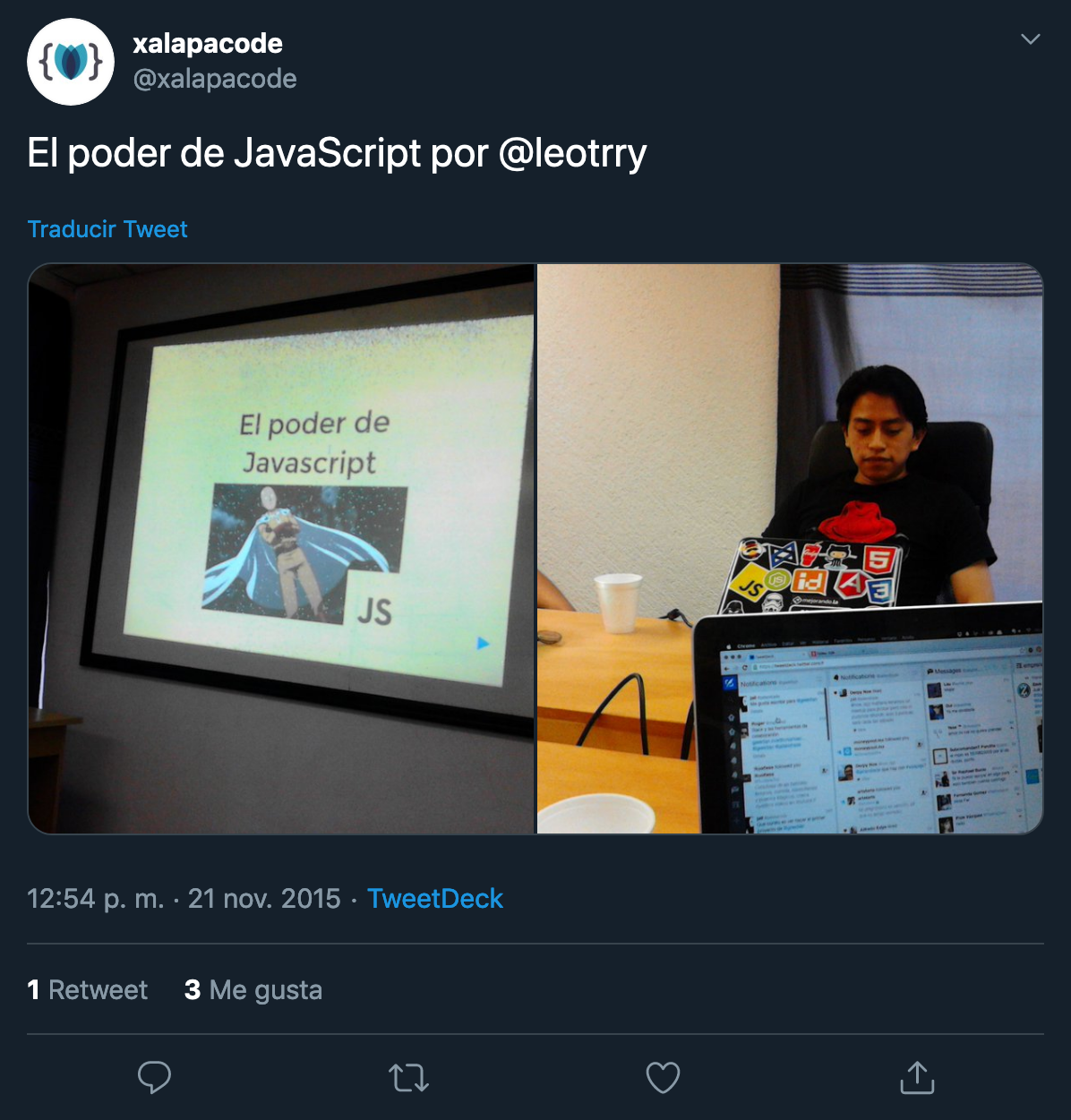 !Imagen de primera platica por Leo